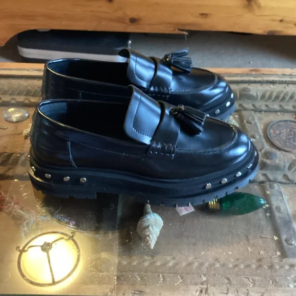 NWT Free People Teagan Tassel Loafers - Picture 3 of 5